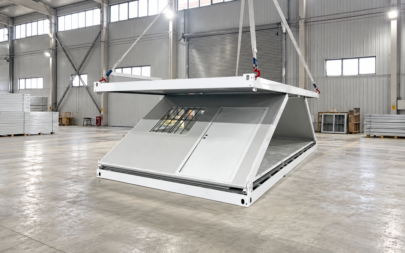 Home Z-Type folding house in the factory