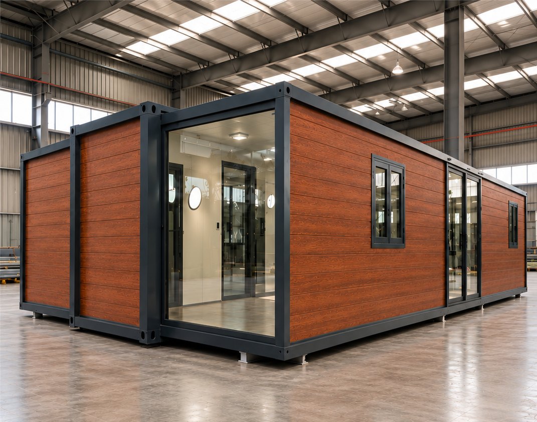 Home Three-bedroom modular home exterior, Canada