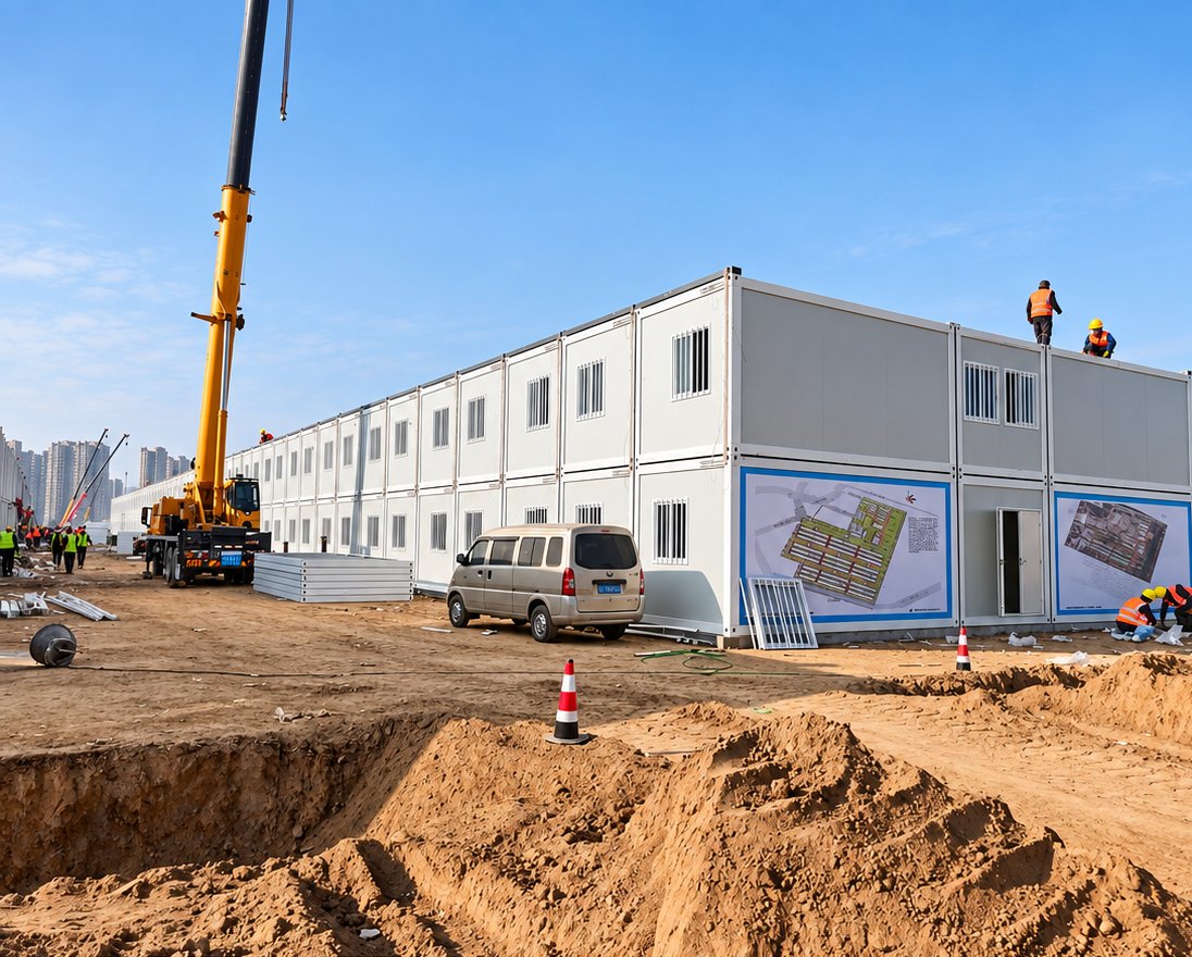 Home Emergency modular hospital exterior, Jiangsu China